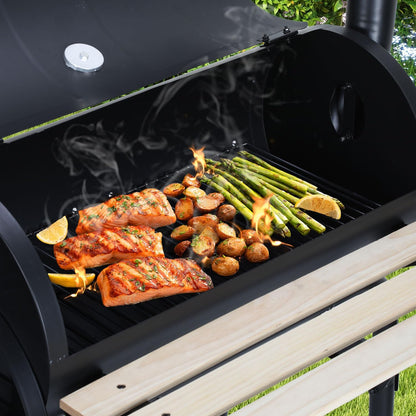 Hebitod Charcoal Grill with Shelves XXL