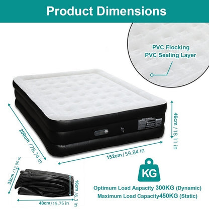 Hebitod Air Bed Inflatable Mattress Self-Inflation