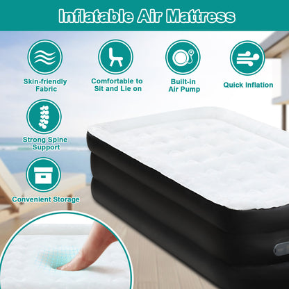 Hebitod Air Bed Inflatable Mattress Self-Inflation