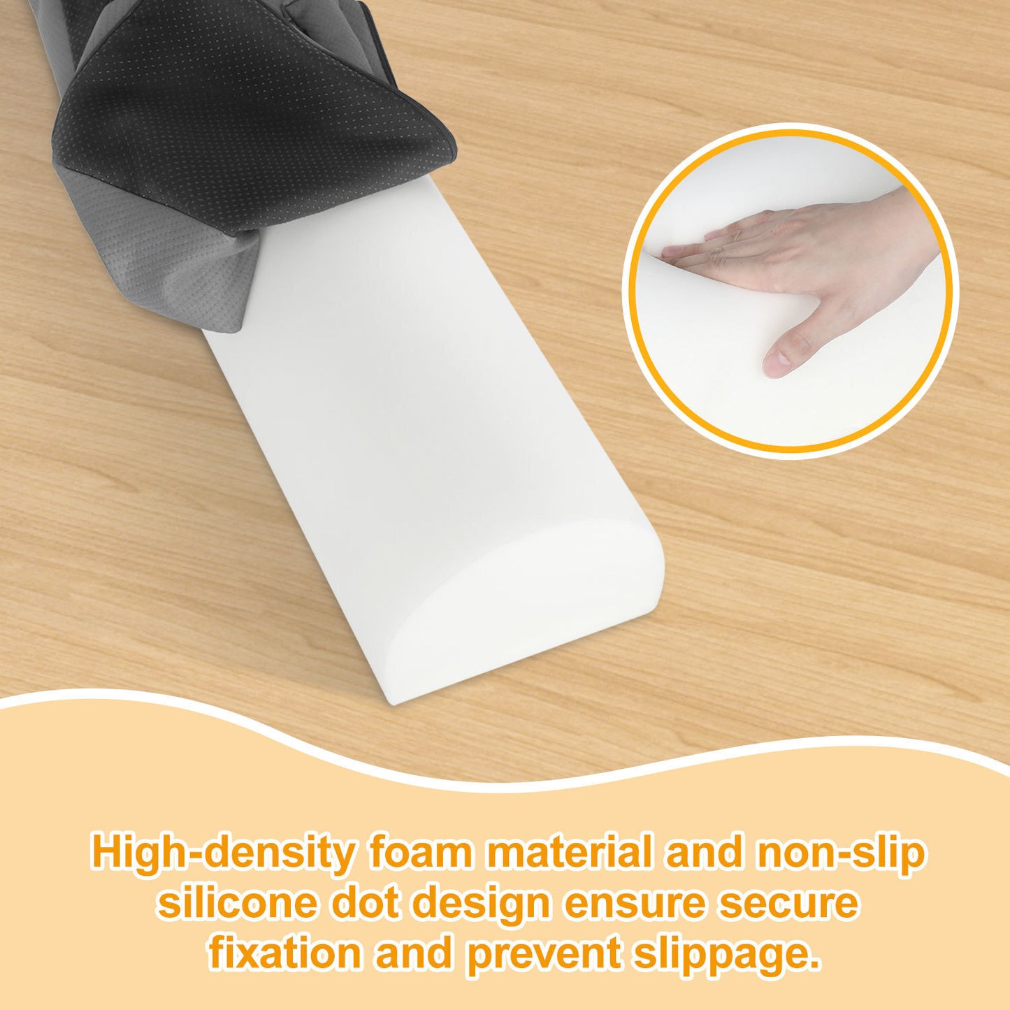 Hebitod Bed Rail Baby Fall Protection Foldable Foam 132x17x12 cm