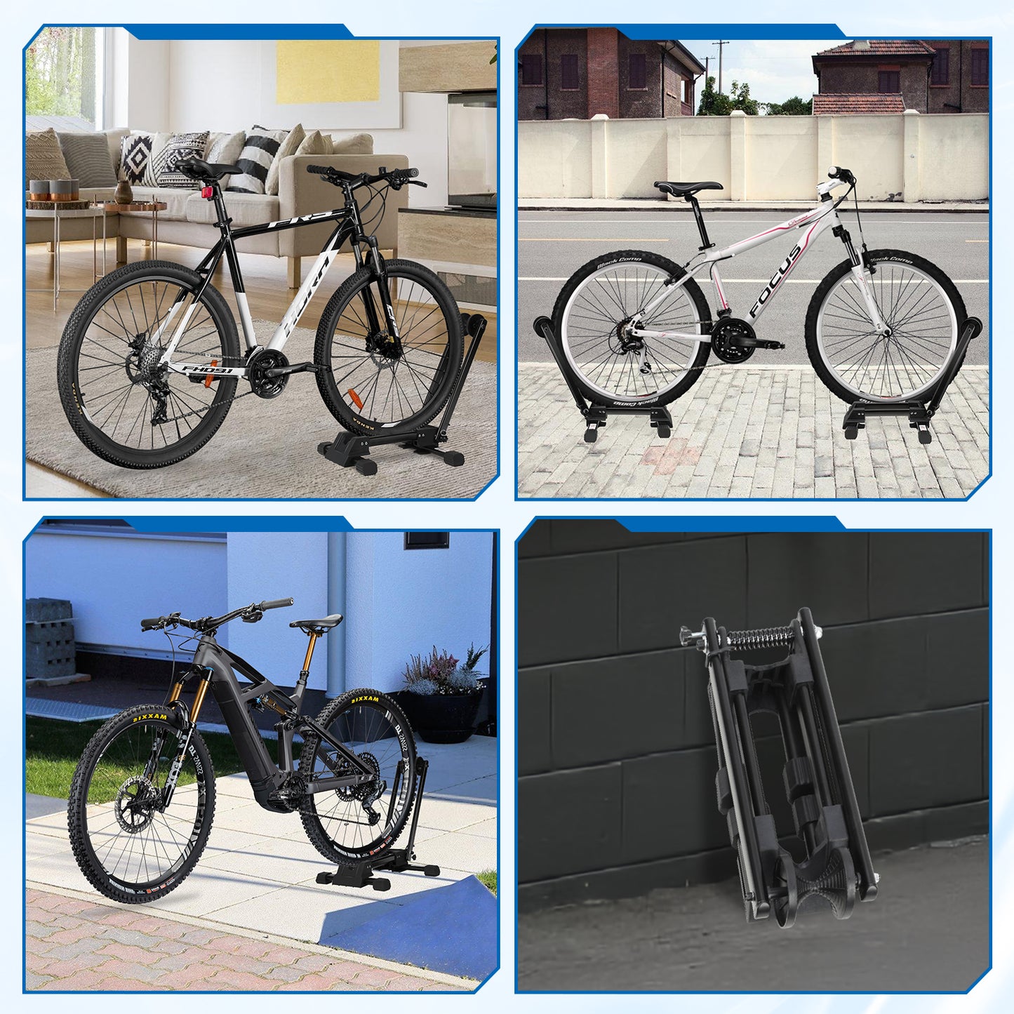 Hebitod Bike Stand Foldable for 20-29 Inch Bikes