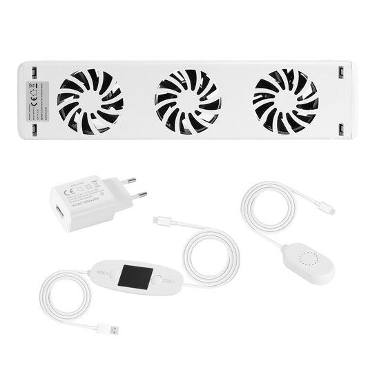 Hebitod Radiator Fan Radiator Booster 3 Fans