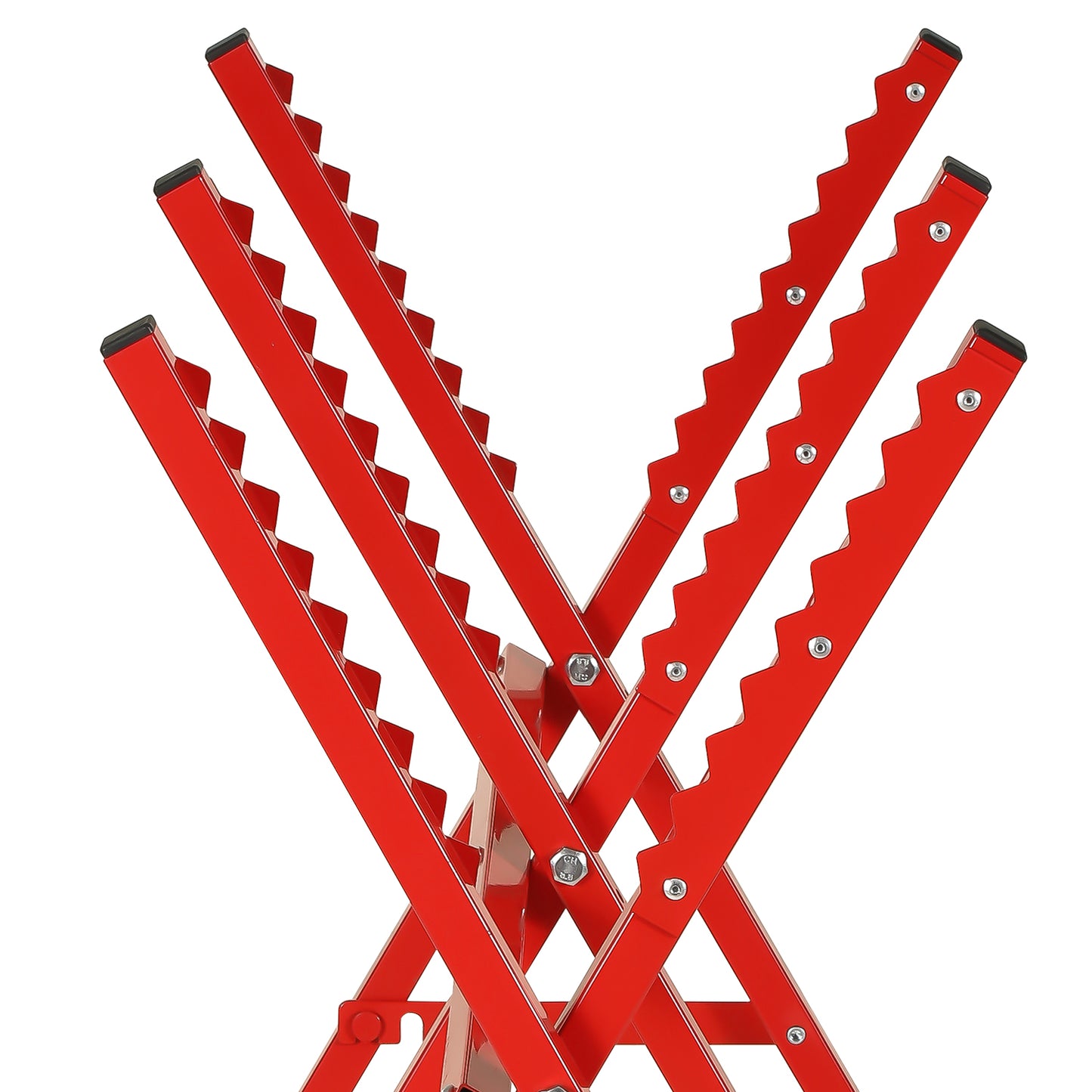 Hebitod Steel Log Sawhorse Folding up to 100 kg for Chainsaw & Handsaw